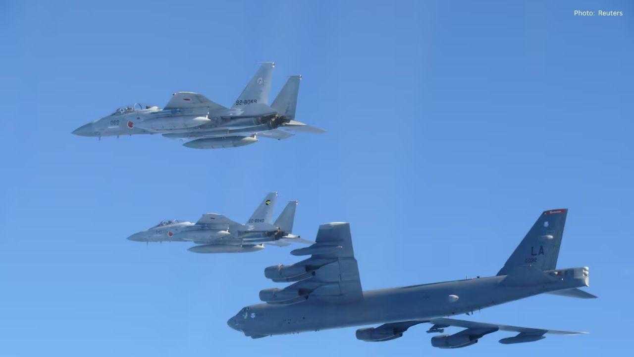 Joint US and Japanese Military Flight Escalates Tensions in East Asia