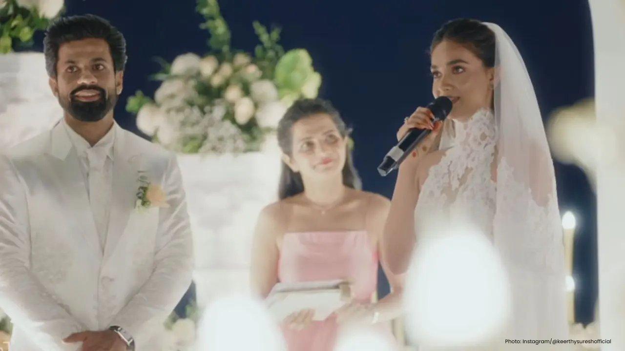 Keerthy Suresh Marks First Year of Marriage with Heartwarming Video