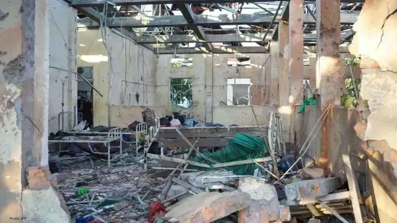 Outcry as Airstrike Levels Hospital in Myanmar's Rakhine State