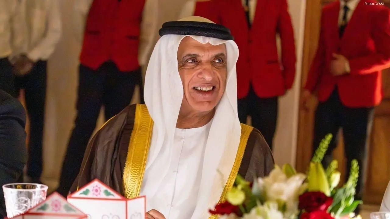 Sheikh Saud Attends Peru Embassy Dinner in RAK