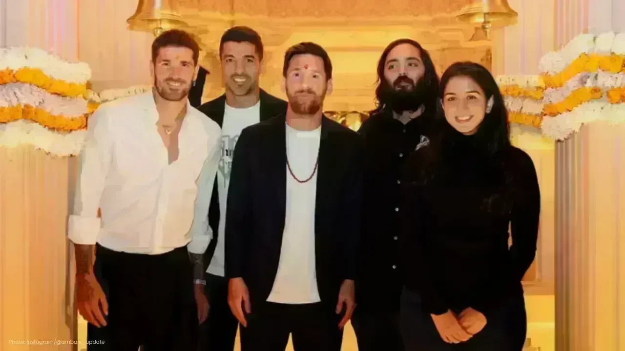 Messi Visits Jamnagar's Vantara Wildlife Centre with Anant and Radhika