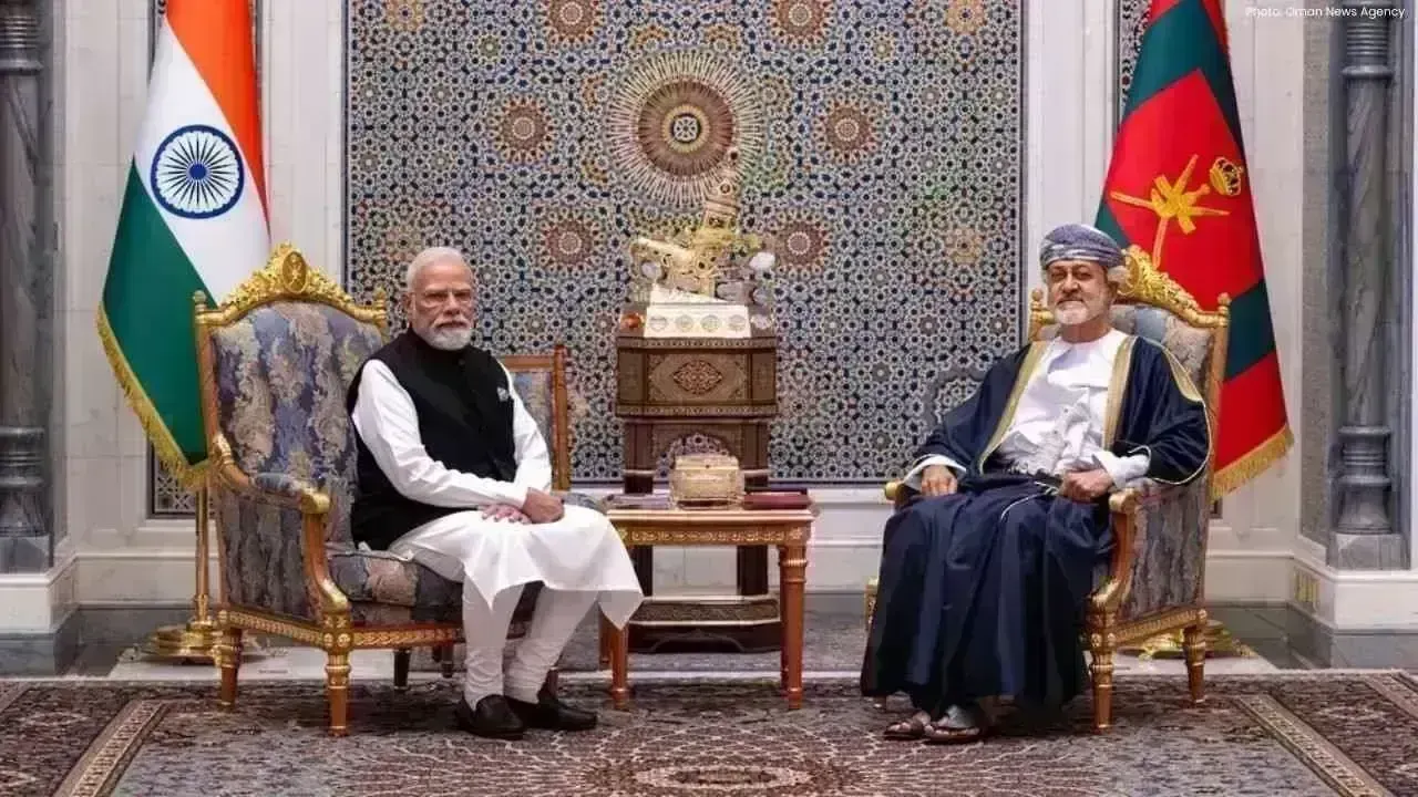 High-Level Talks Between Oman’s Sultan and PM Modi to Enhance Trade Relations