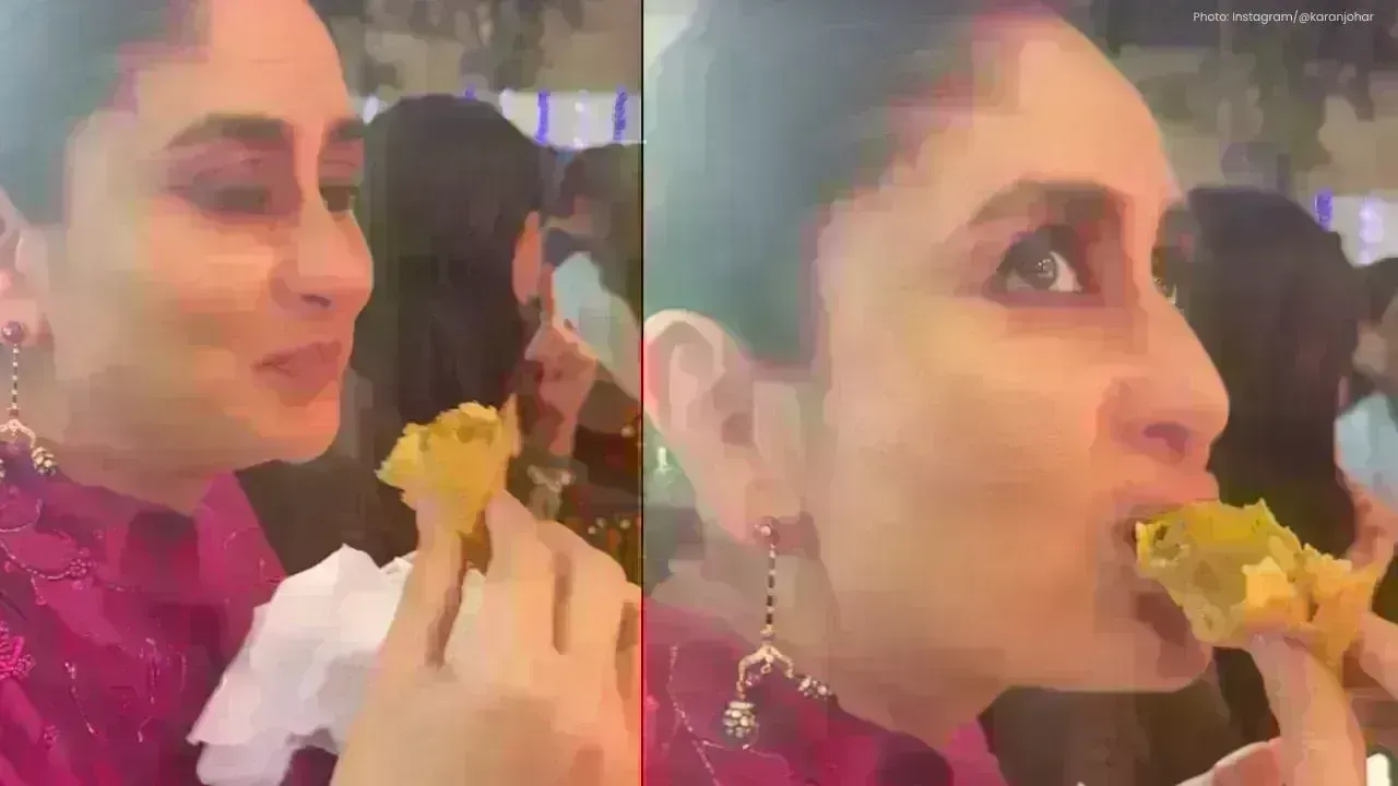 Kareena Kapoor's Delightful Samosa Moment at School Event Captured