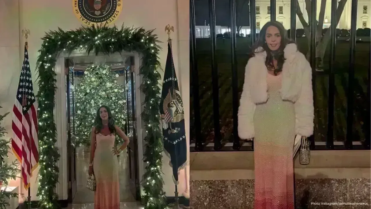 Mallika Sherawat Graces White House Christmas Festivities