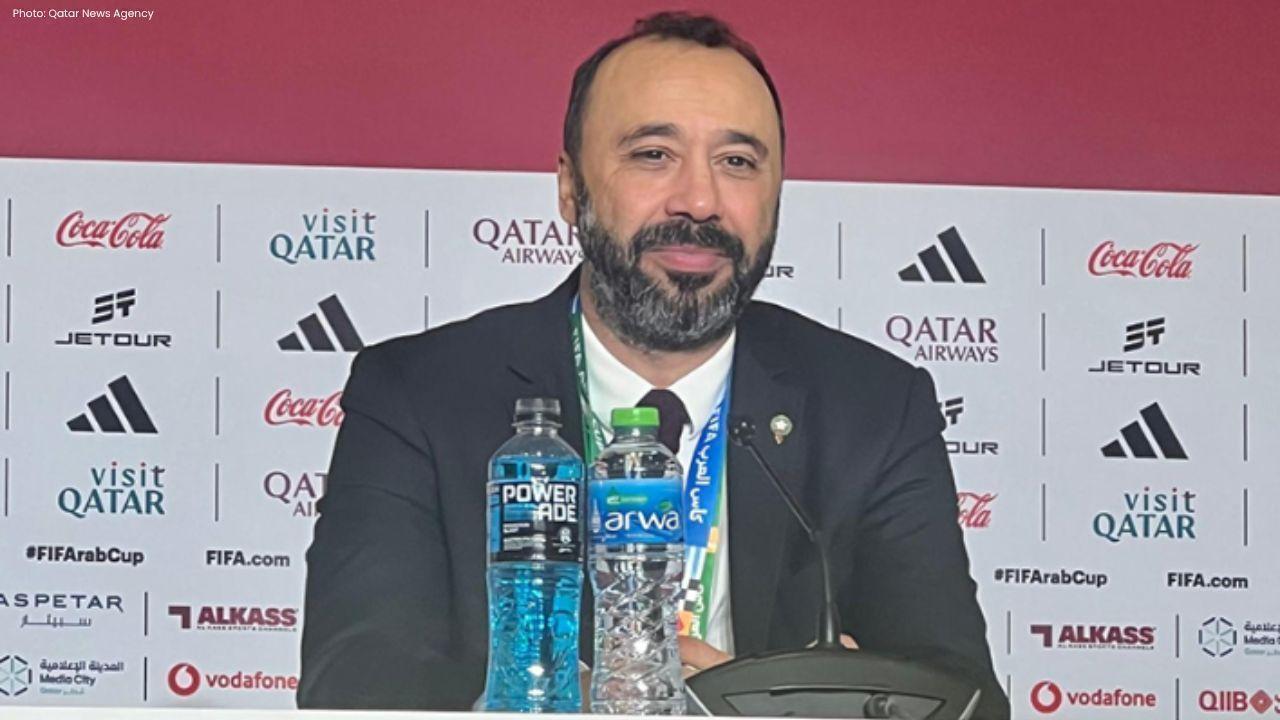 Morocco's Coach Celebrates Victory in FIFA Arab Cup Final