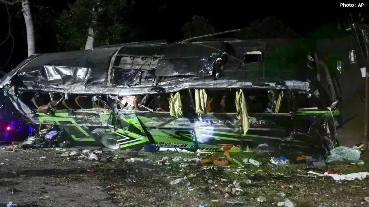 Indonesia Bus Crash: 16 Dead, 18 Hurt As Passenger Bus Overturns on Java Toll Road