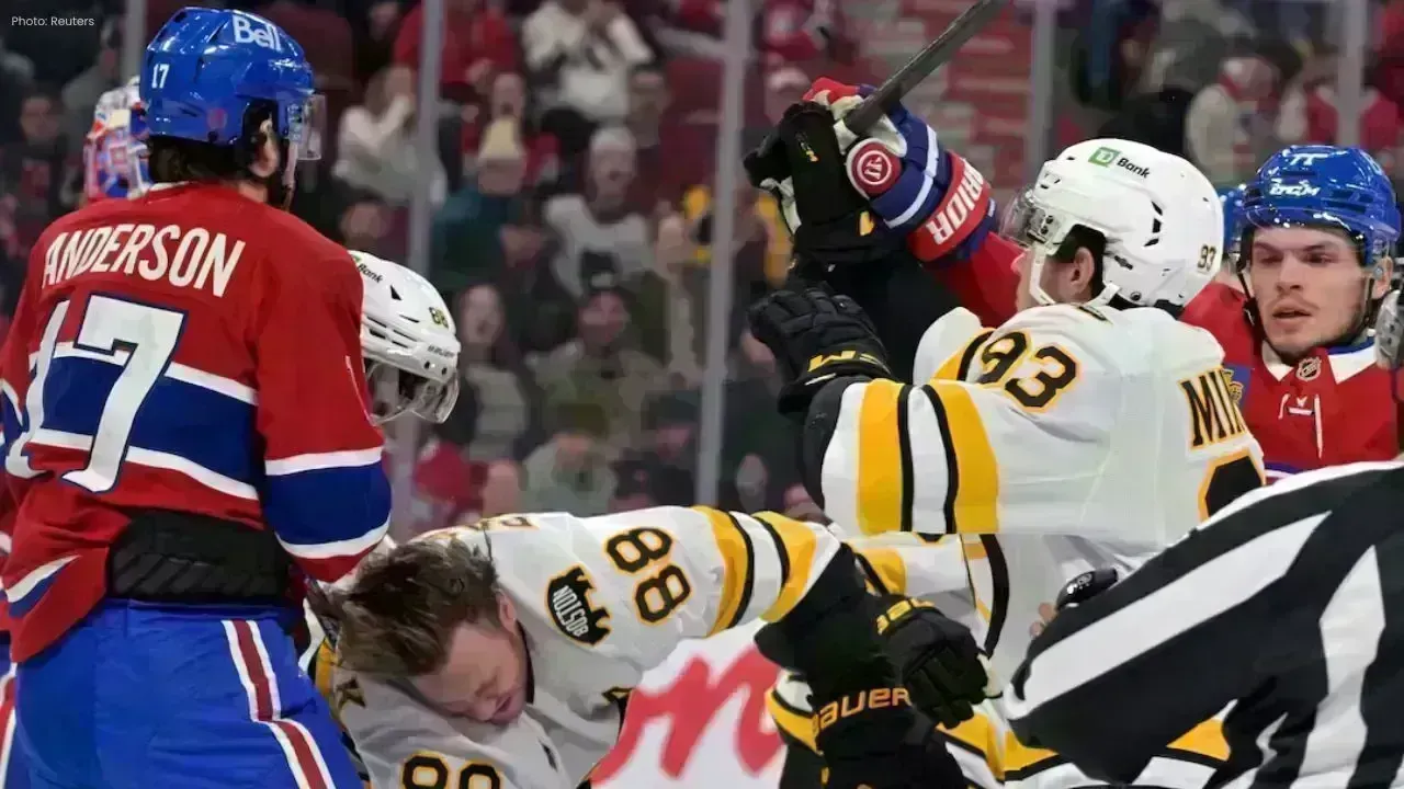 Canadiens Take Command with 6-2 Victory Over Bruins in Intense Rivalry