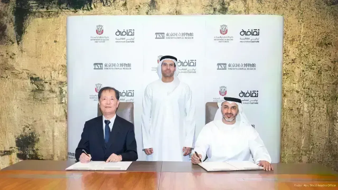 Cultural Collaboration MoU Signed Between DCT Abu Dhabi and Tokyo Museum