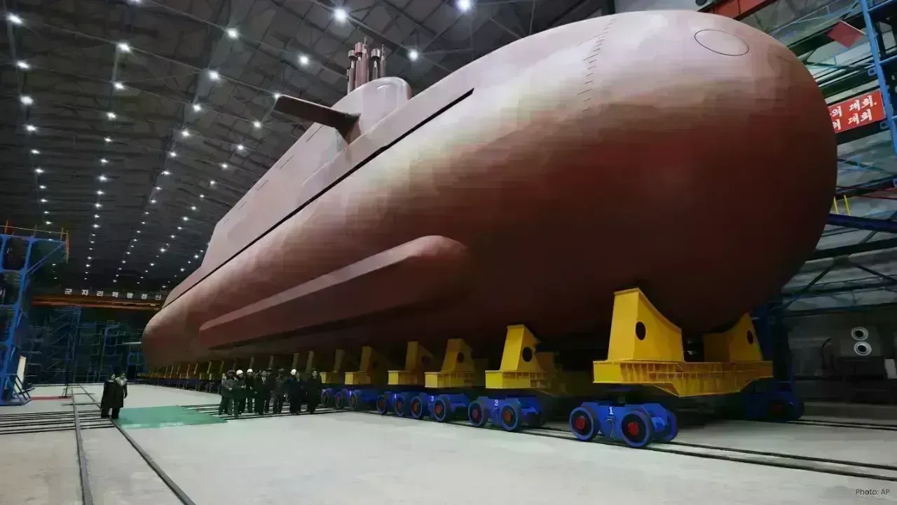 North Korea Advances Nuclear Submarine Development, Critiques South Korea