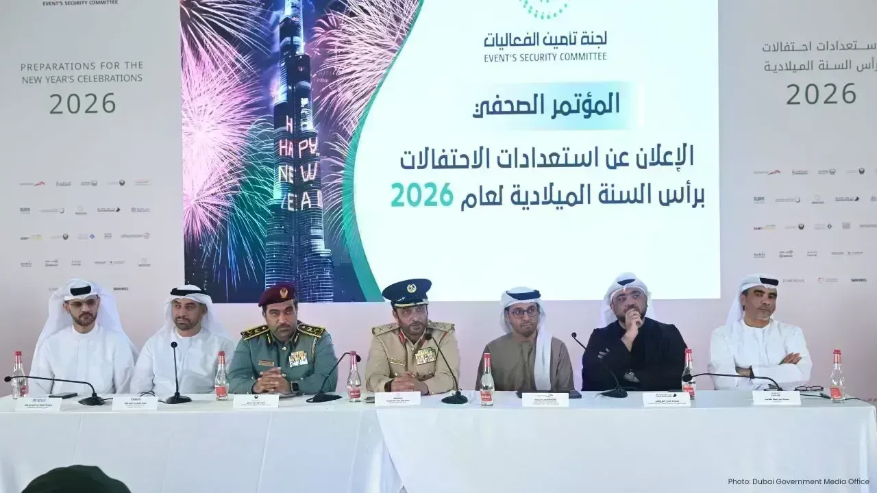 Dubai Completes Major Security Prep for New Year 2026 Celebrations