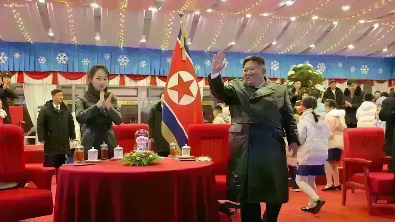 Kim Jong Un Celebrates New Year in Pyongyang with Daughter Ju Ae