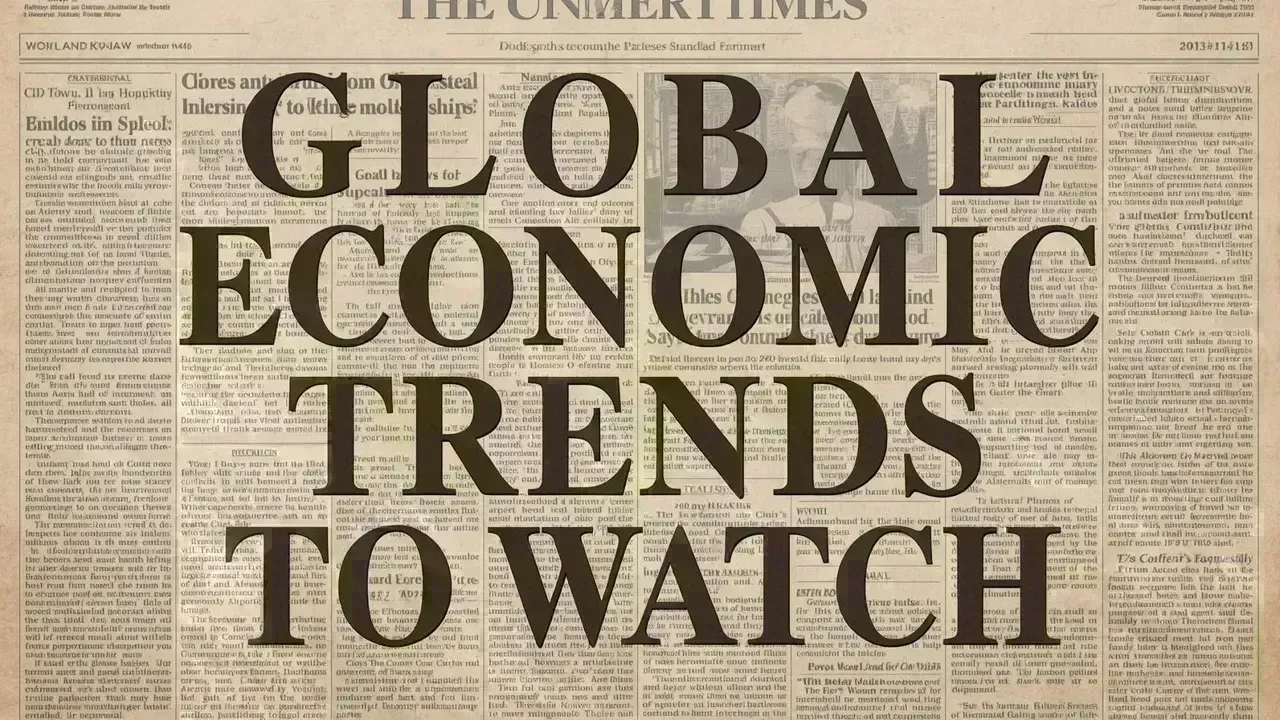 2026 Economic Landscape: AI Boom, Inflation, and Emerging Economies