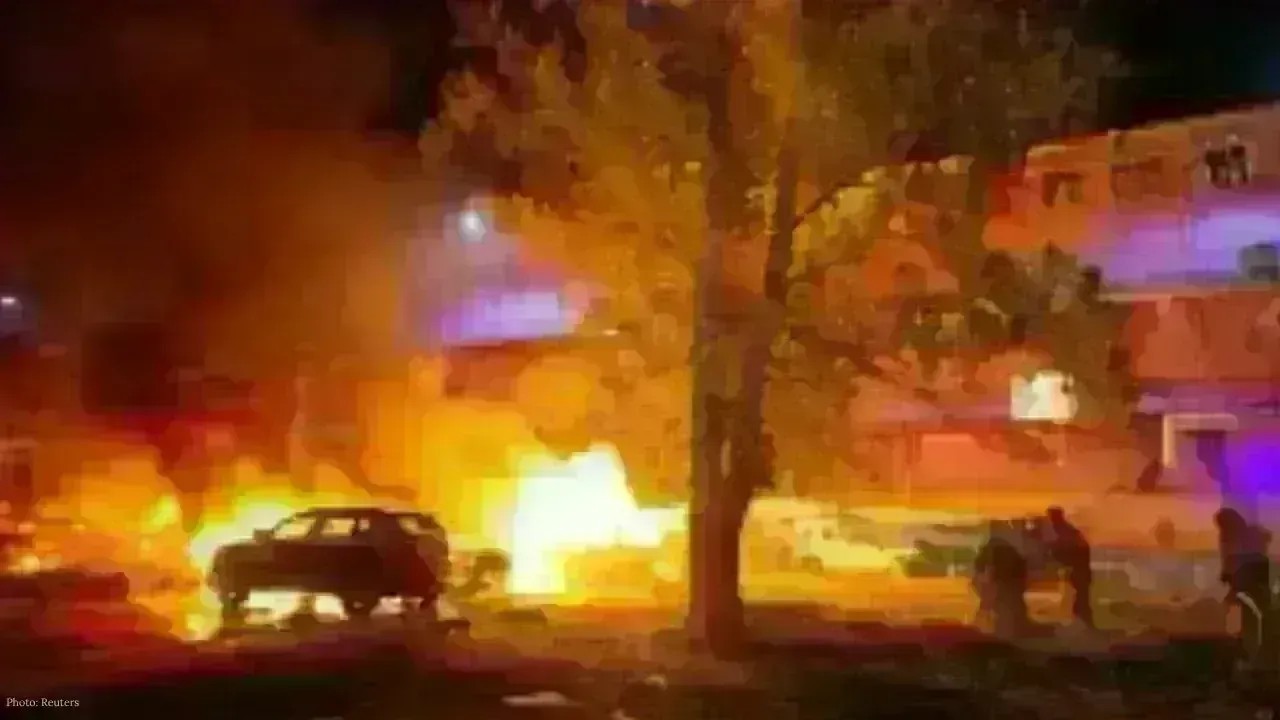 Russian Drone Strikes Kill 4, Damage Homes and Water in Kyiv