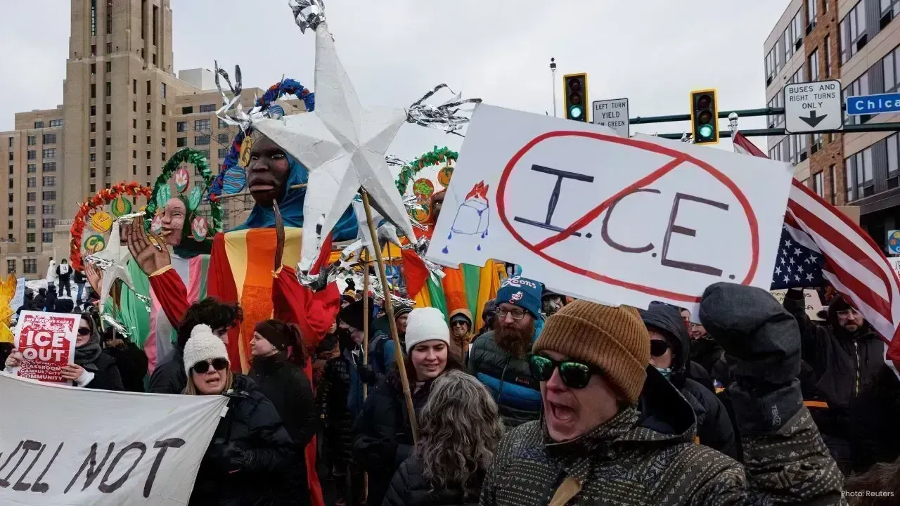 South Minneapolis Sees ‘No ICE’ Signs, Protests After Deadly Raid