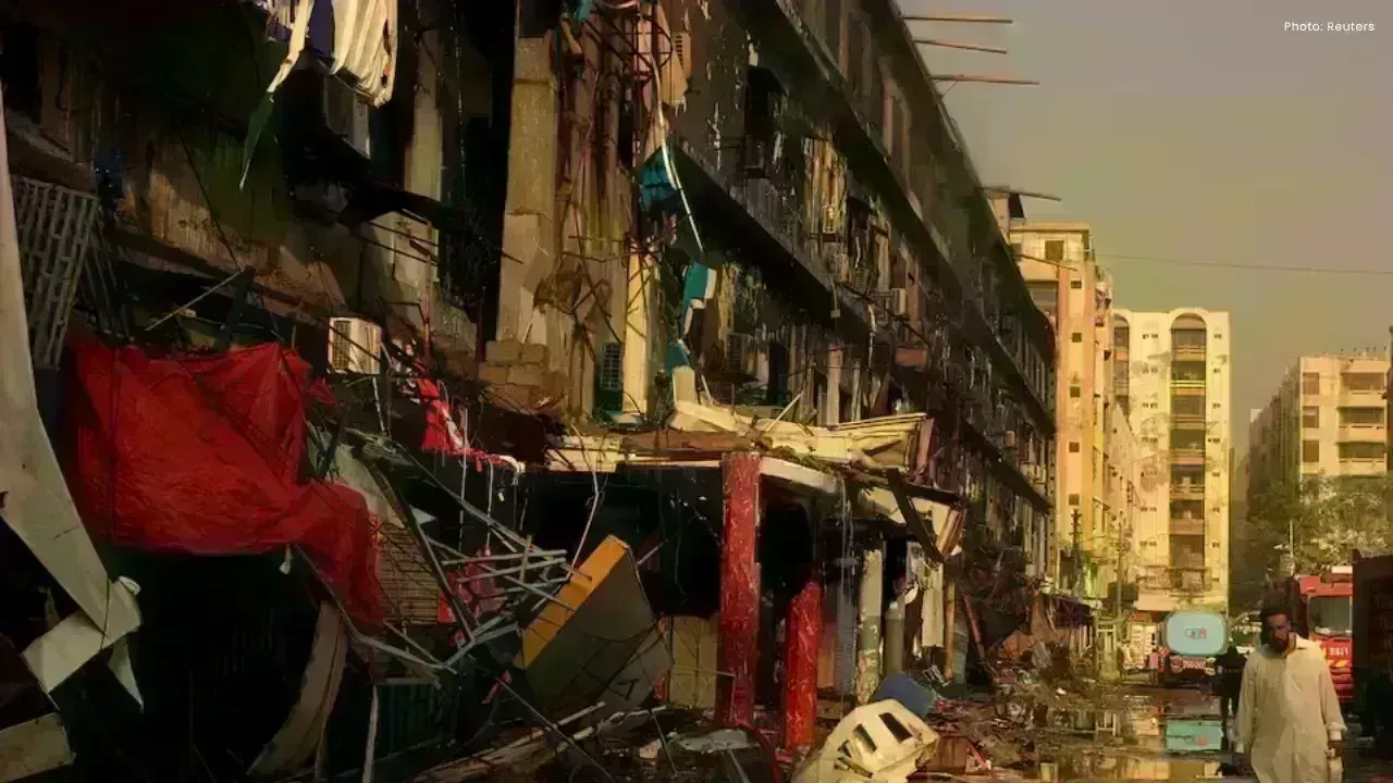 Tragic Fire at Karachi’s Gul Plaza Claims Nearly 50 Lives