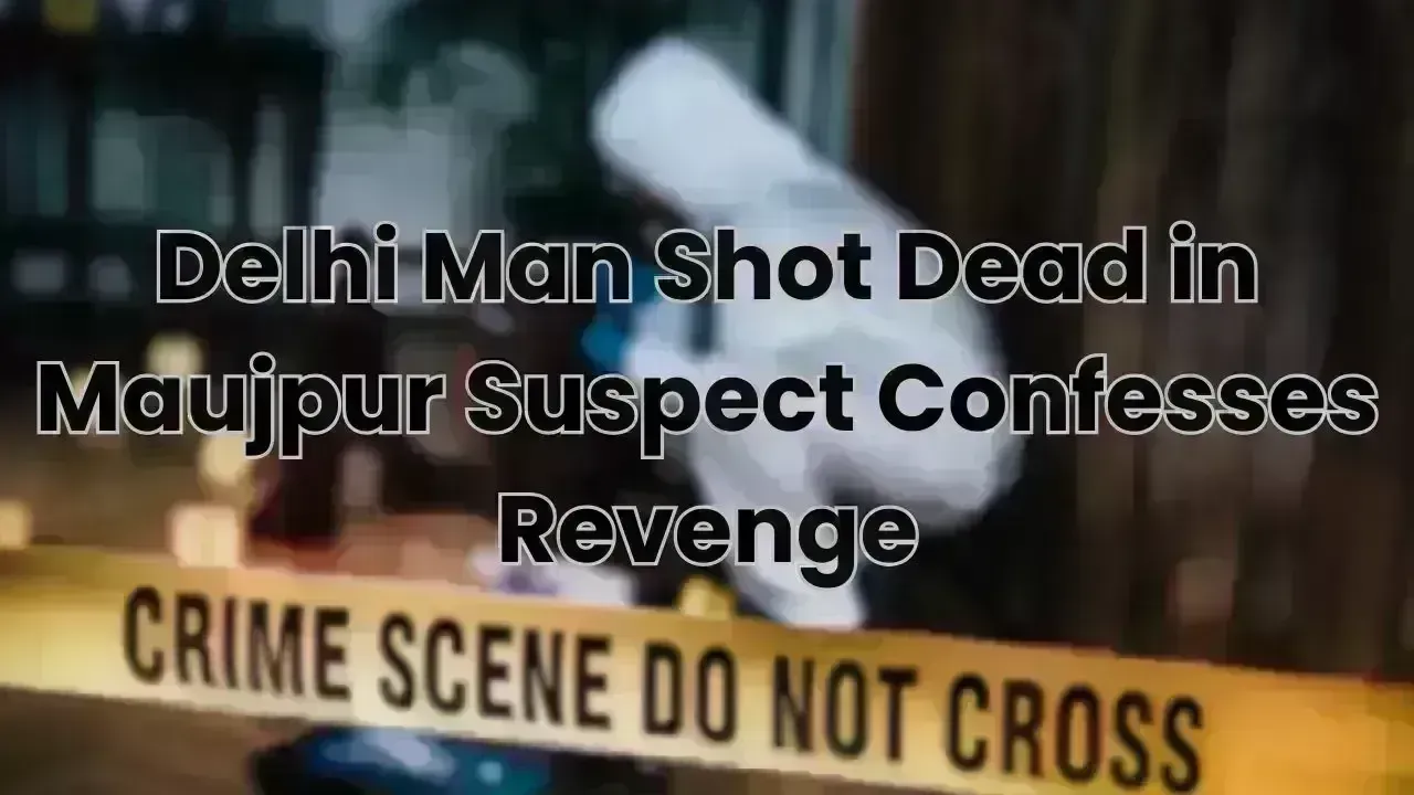 Delhi Man Shot Dead in Maujpur Suspect Confesses Revenge