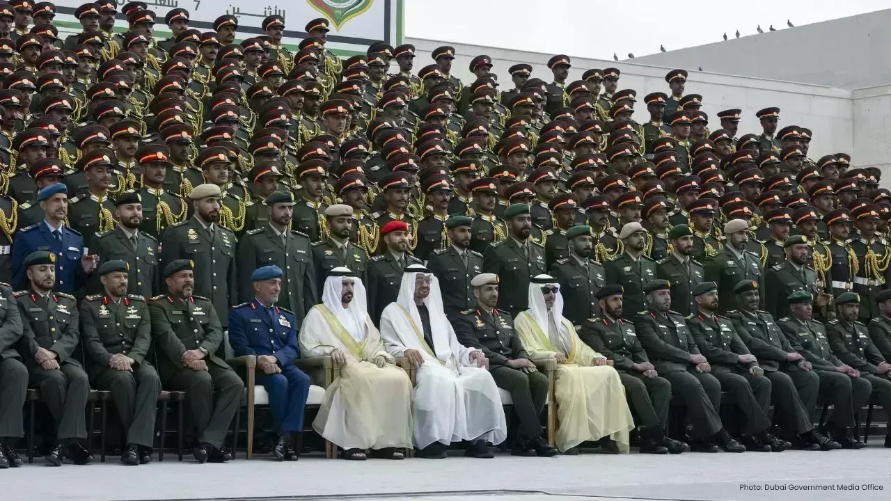 Sheikh Mohamed Celebrates Zayed Military College Graduates