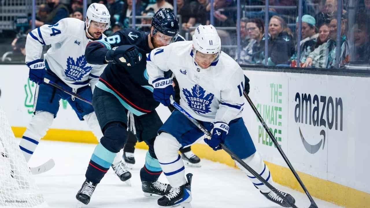 Shane Wright Leads Kraken to 5-2 Victory Over Maple Leafs at Home