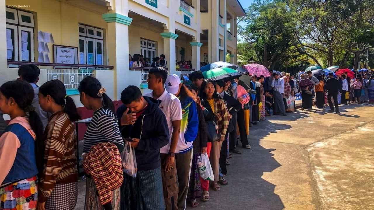 Myanmar Military-Backed USDP Sweeps Election Amid Conflict
