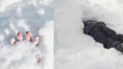 Skiers Rescue Man Buried Under Snow at California Resort