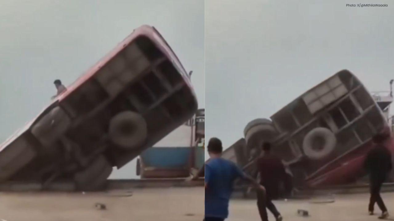 24 dead as bus falls into river in Bangladesh