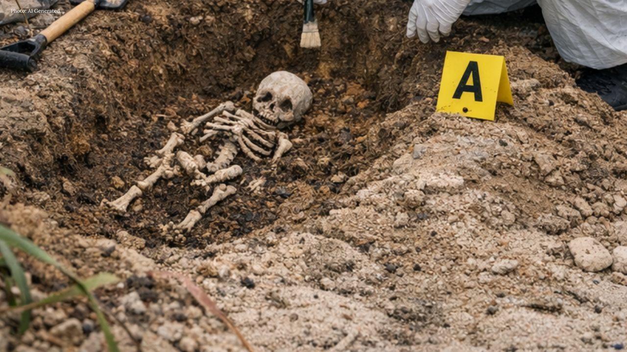 Five remanded in baby skeleton probe