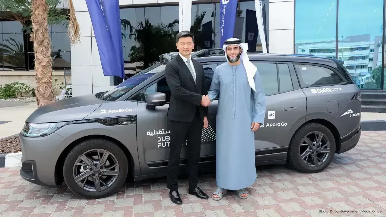 Dubai Unveils Driverless Taxi Service via Baidu Apollo Go App