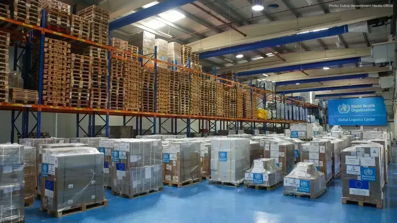 Dubai Humanitarian Dispatches 22.3 Tonnes of Medical Supplies to Gaza