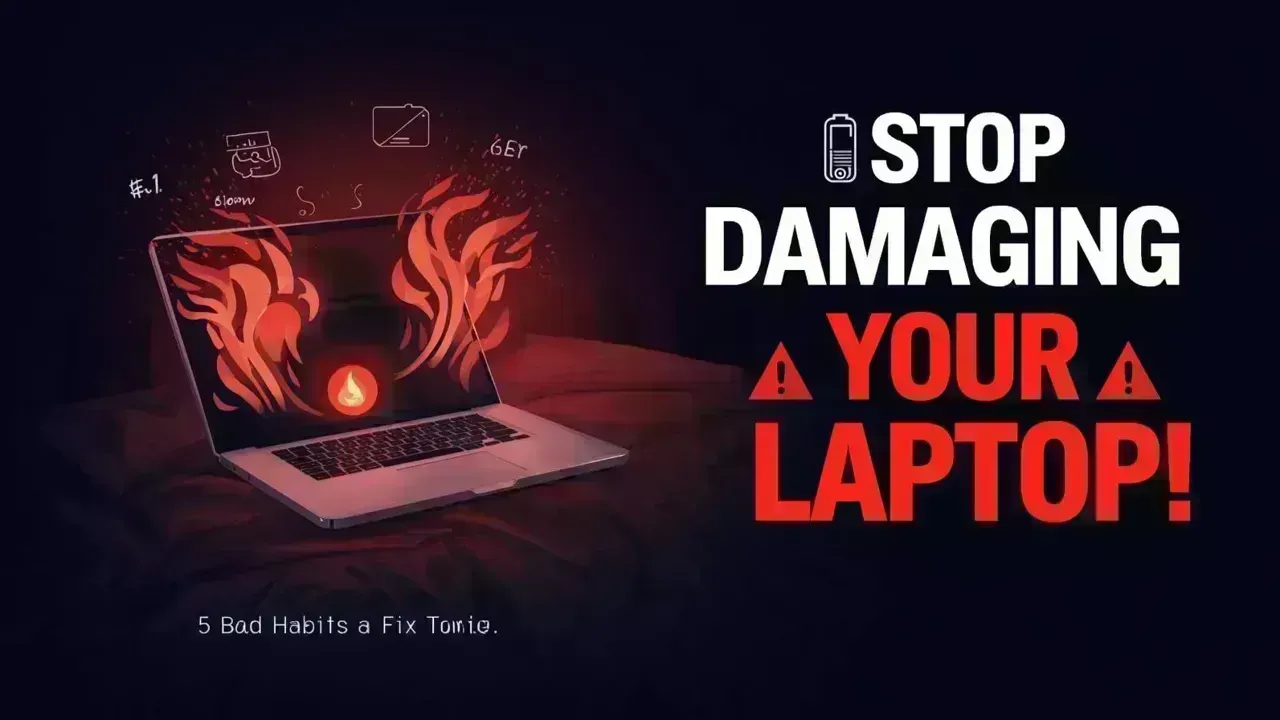 5 Common Laptop Mistakes That Can Harm Your Device — Here’s How to Fix Them