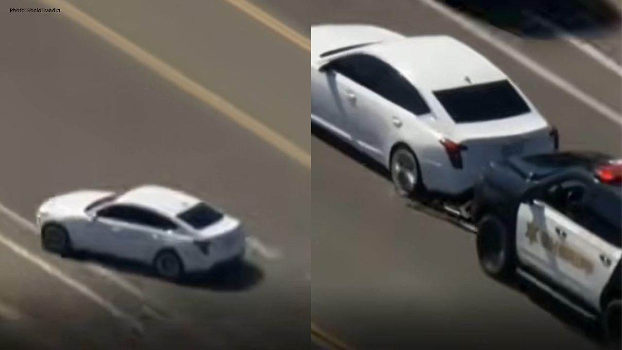 High-Speed Chase Ends in Crash in California