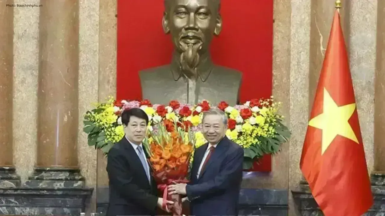 Vietnam President Duties Handover Ceremony Held