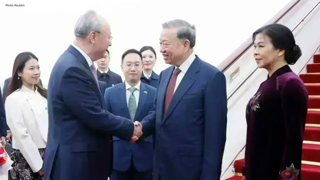 Vietnam President To Lam Begins China Visit