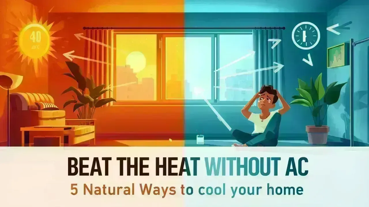 Stay Cool: 5 Natural Methods to Beat the Heat Without Air Conditioning