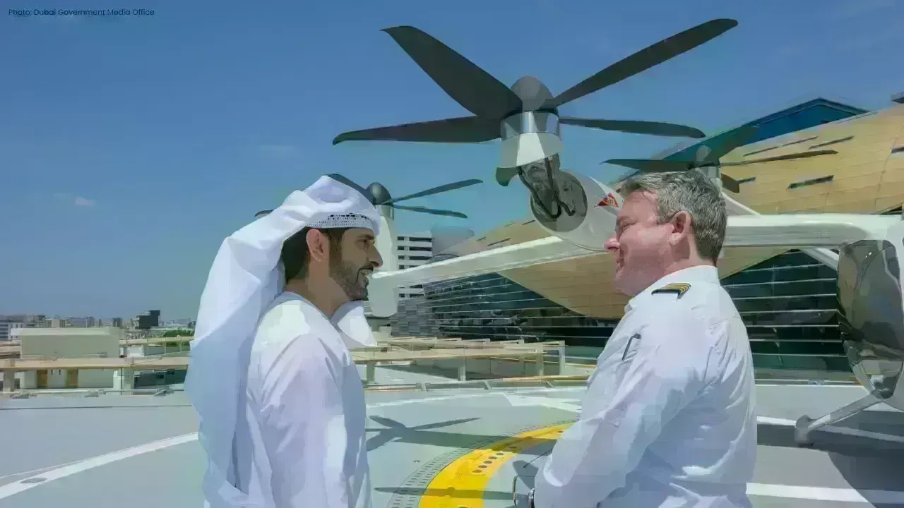 Dubai's First Air Taxi Station Near DXB: A Major Mobility Milestone