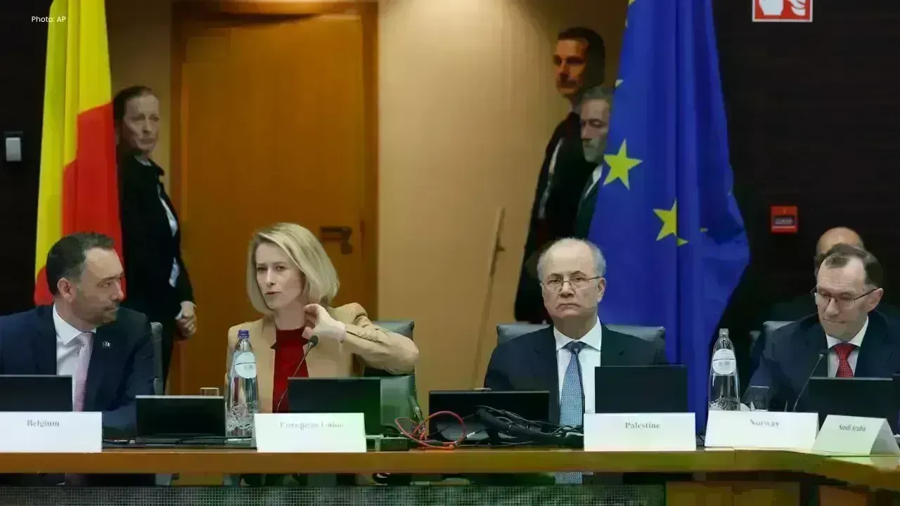 EU hosts Palestine peace talks in Brussels