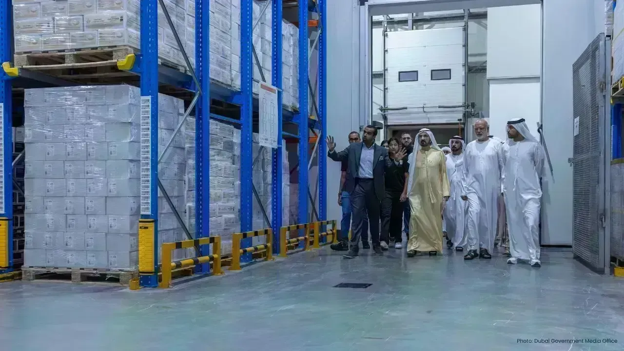 Sheikh Mohammed Explores Dubai's Premier Dates Factory