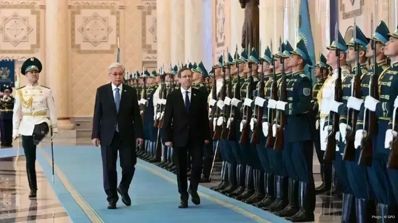 Kazakhstan Hosts President Herzog, Signifying a Milestone in Israel-Kazakhstan Relations