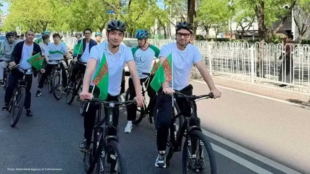 Turkmen China cycle rally boosts friendship ties