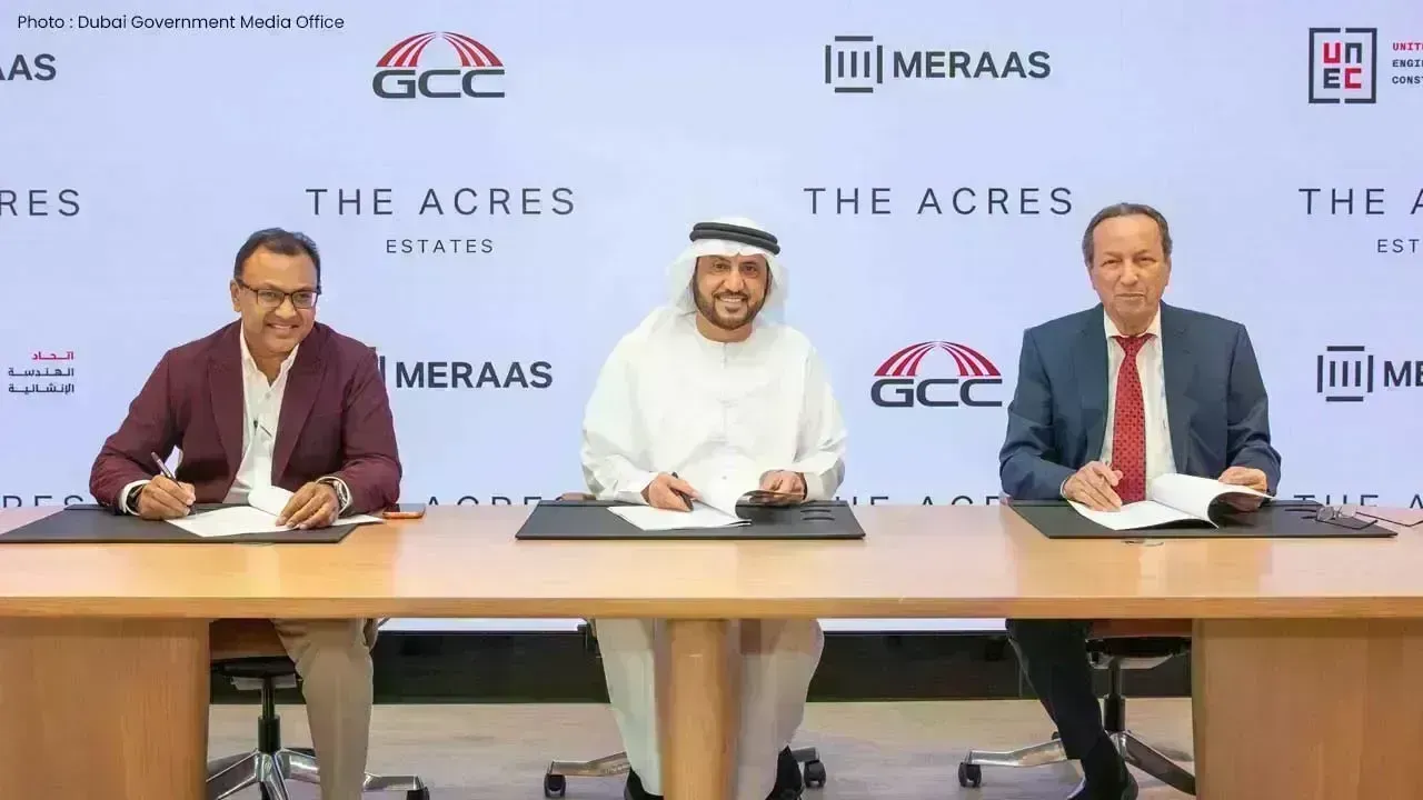 Meraas Secures AED 2.4 Billion Contracts for The Acres Villas in Dubai