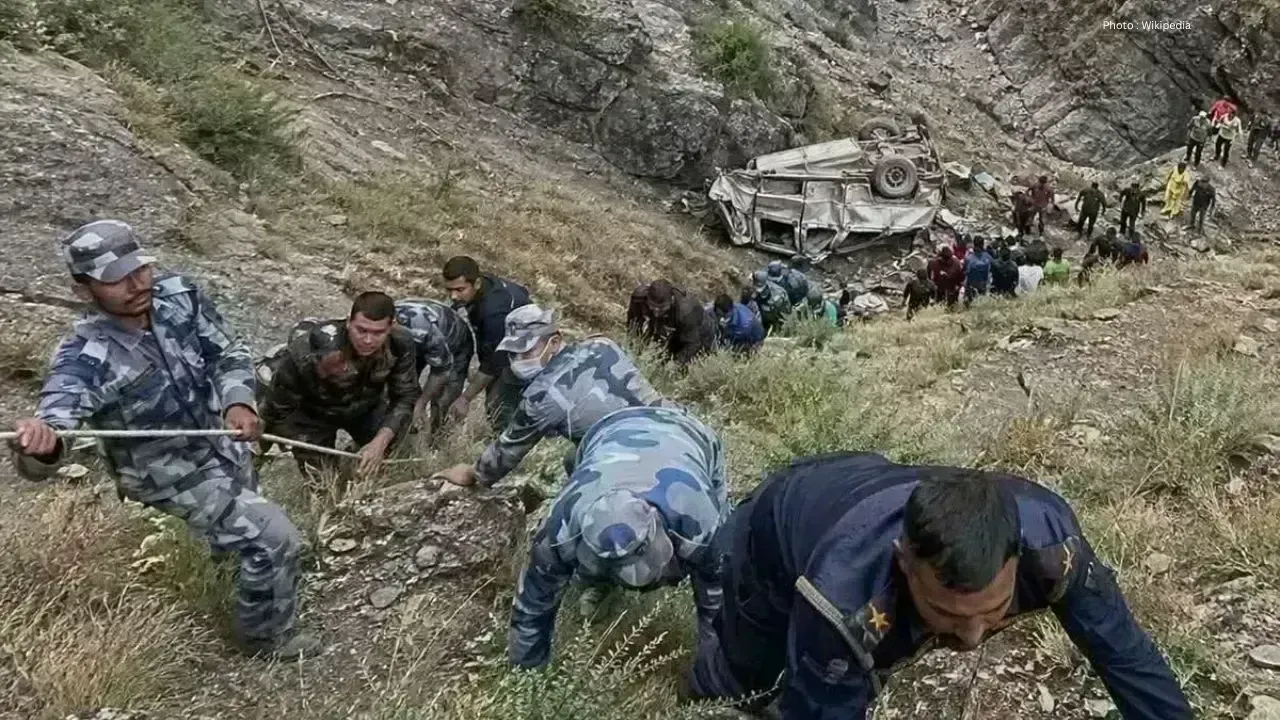 Tragic Jeep Accident Claims 17 Lives in Nepal’s Rolpa District