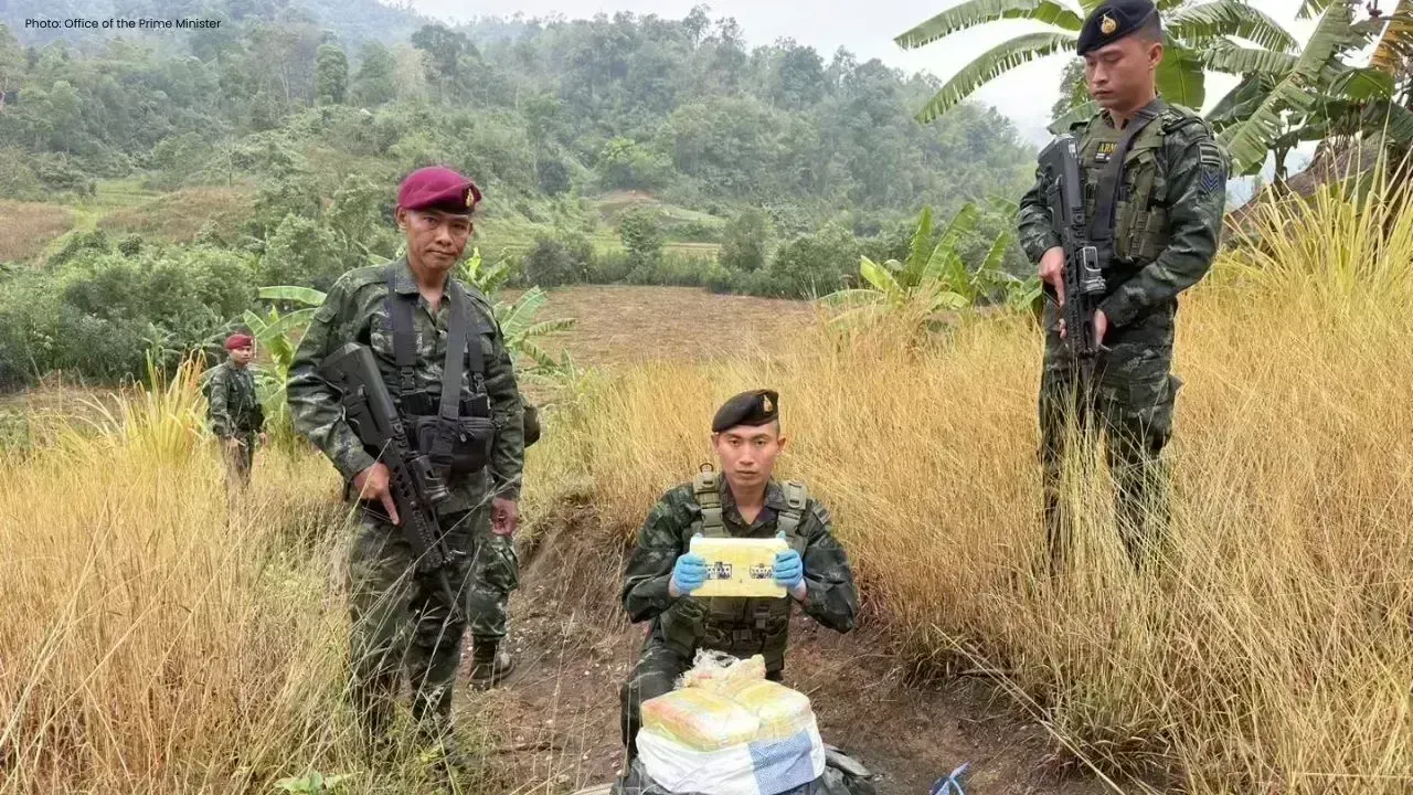 Thai Task Force Seizes 2.4M Meth Pills After Clash