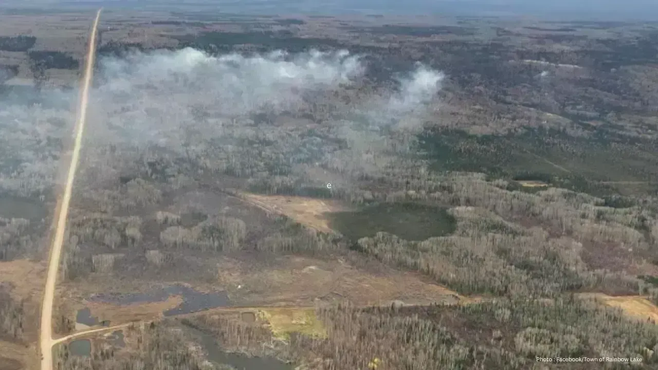 Destructive Wildfire Devastates Homes in Sandy Beach, Alberta