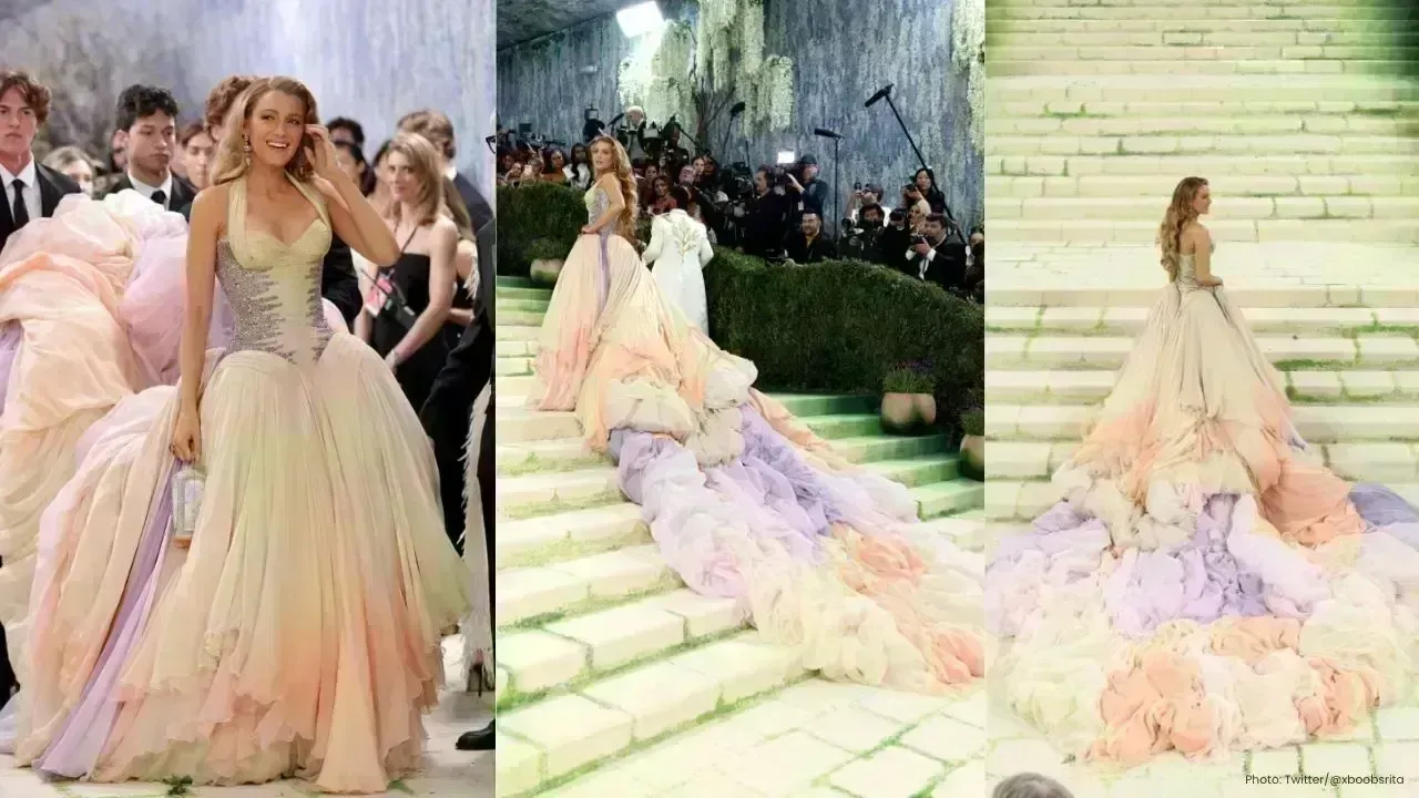Blake Lively's Glamorous Comeback in Vintage Versace at Met Gala 2026
