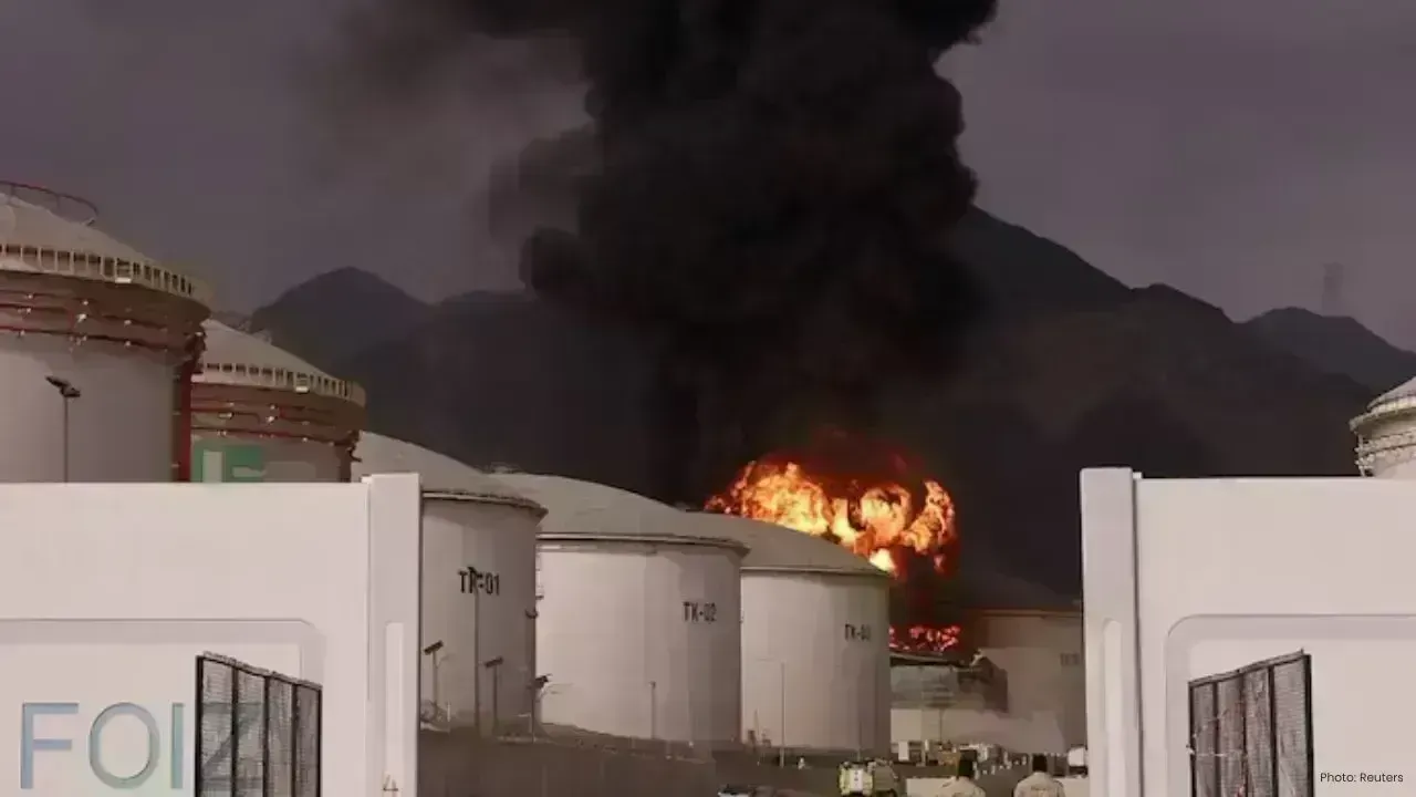 India Denounces Iran’s Attack on UAE Oil Facility, Three Indians Injured