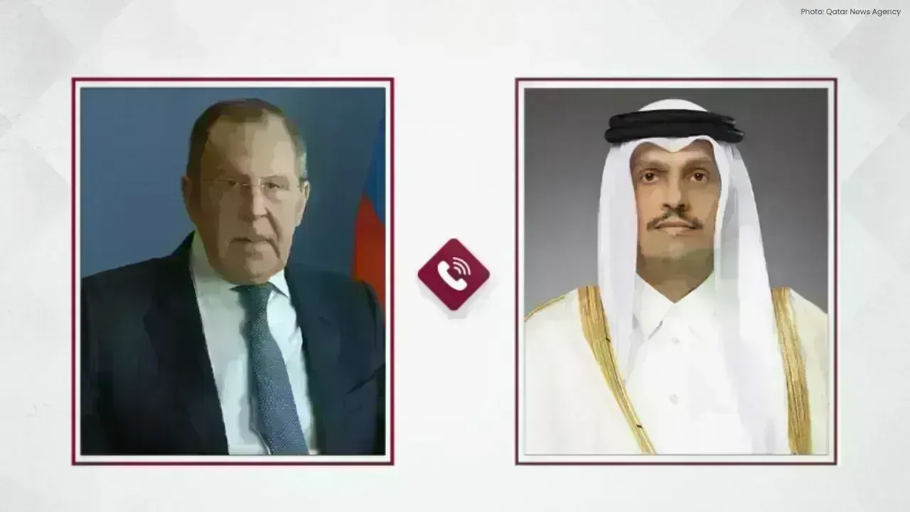 Qatar's PM Engages with Russia's FM on US-Iran Ceasefire and Peace Efforts