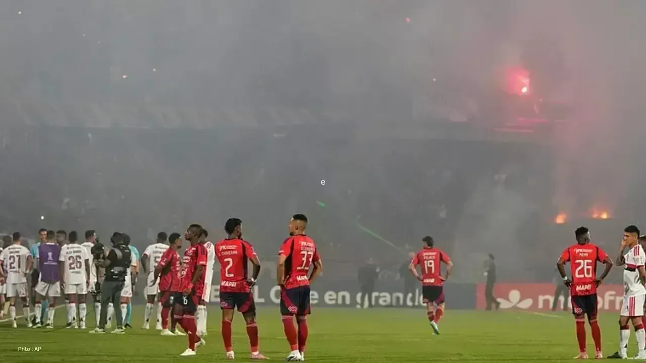 Copa Libertadores Match Between Independiente Medellin and Flamengo Halted