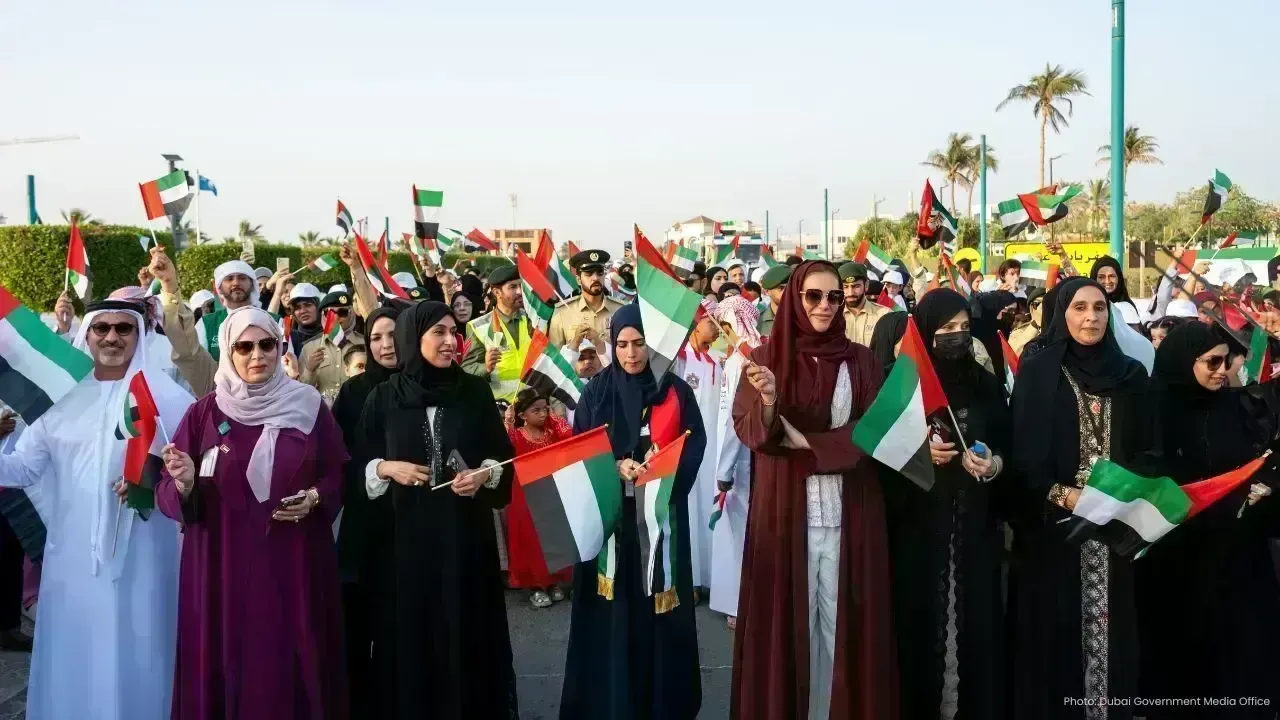 Dubai Celebrates Emirati Women with 'Proud of UAE' March