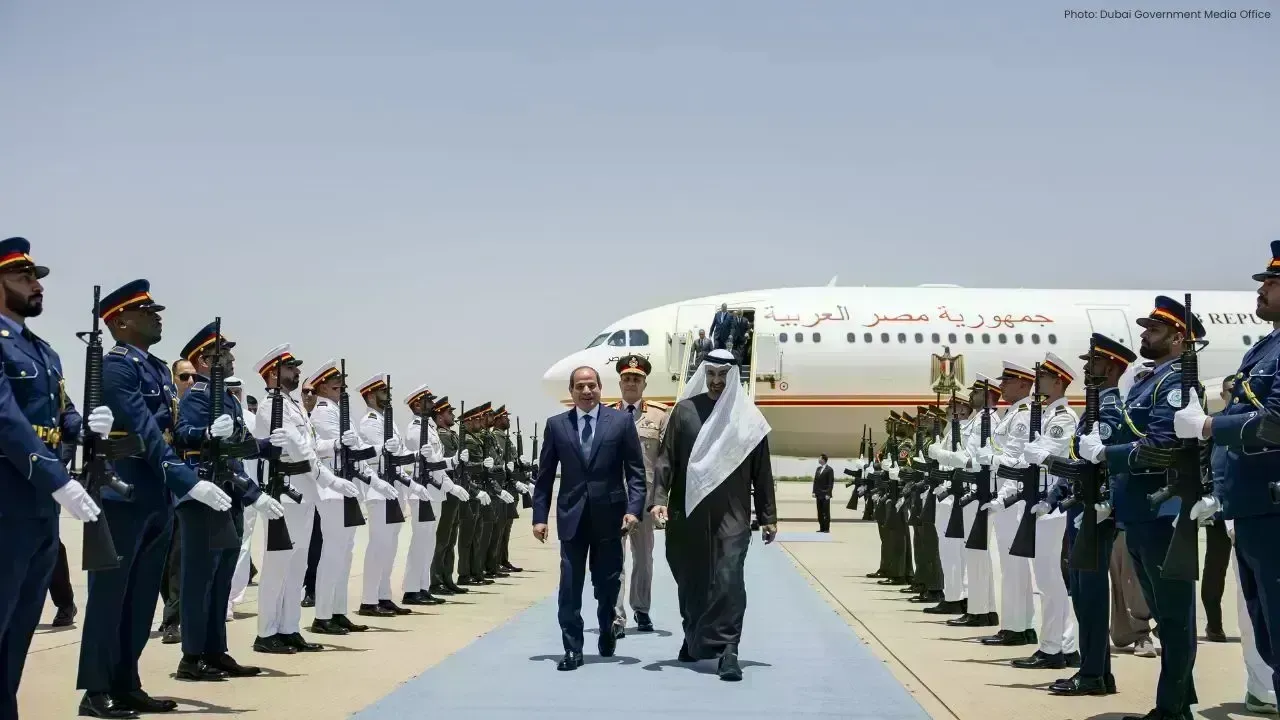 UAE's MBZ Hosts Egyptian President Sisi to Strengthen Ties