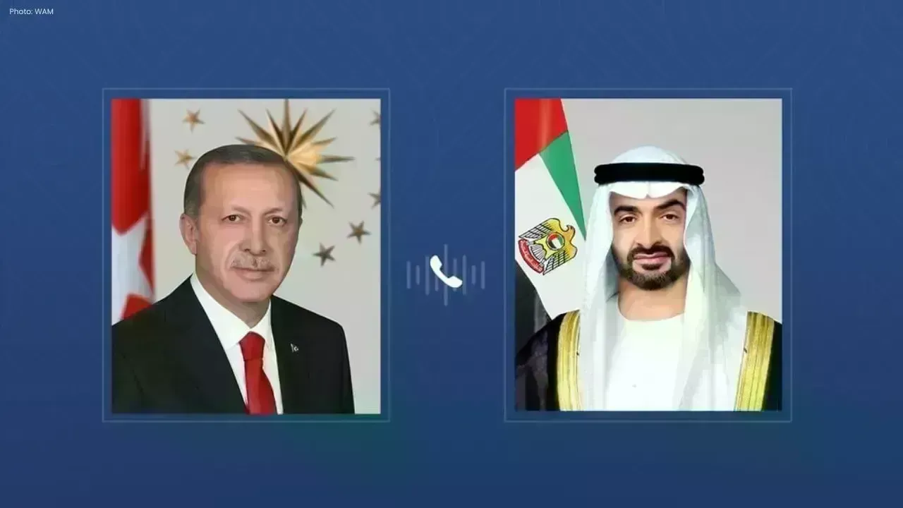 UAE and Türkiye Presidents Engage in Talks to Enhance Economic Cooperation