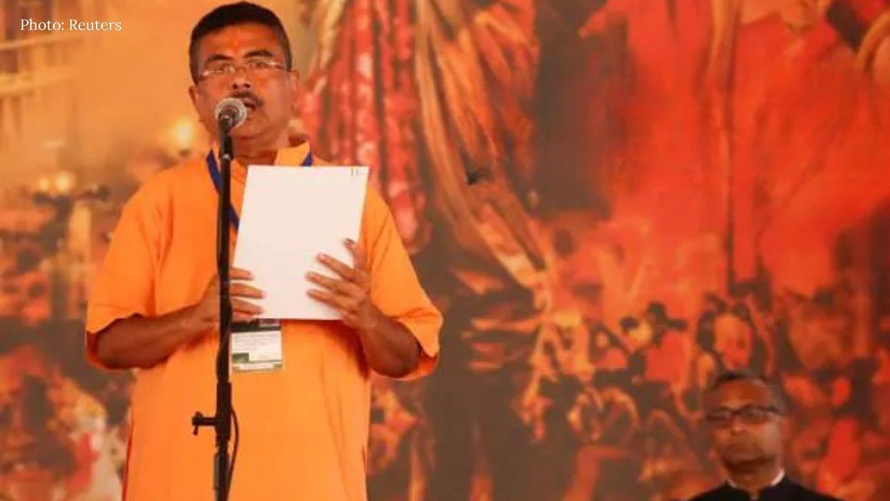 Suvendu Adhikari Takes Oath As Bengal CM